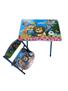 Детска масичка със столче Животни сгъваема