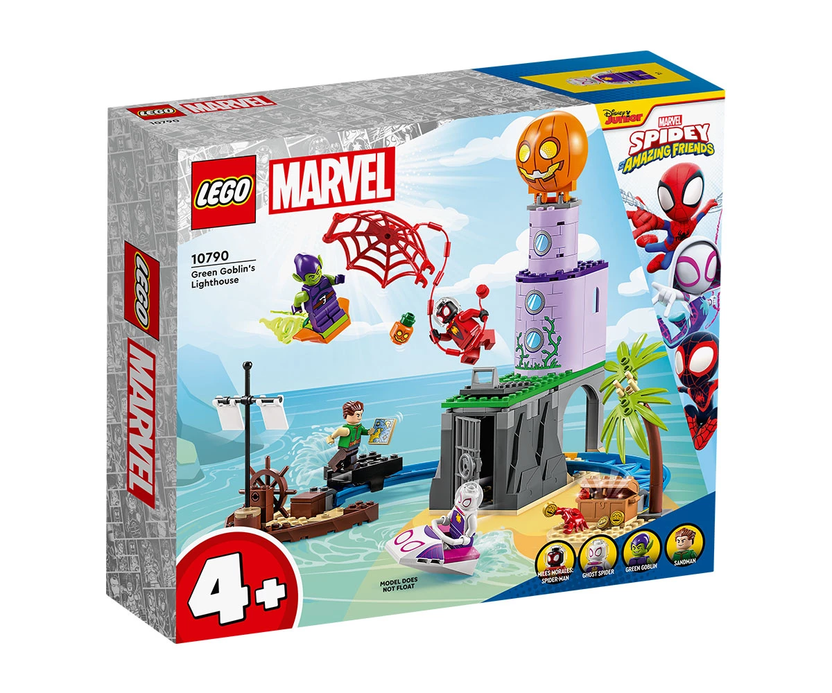 LEGO Отборът на Спайди във фара на Зеления гоблин