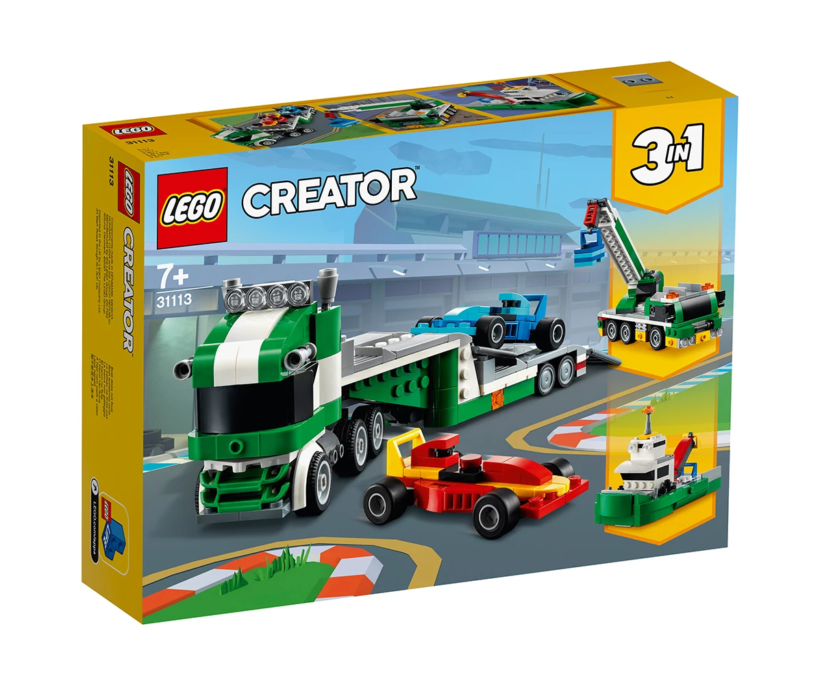 LEGO Aвтовоз за състезателни коли Creator 31113