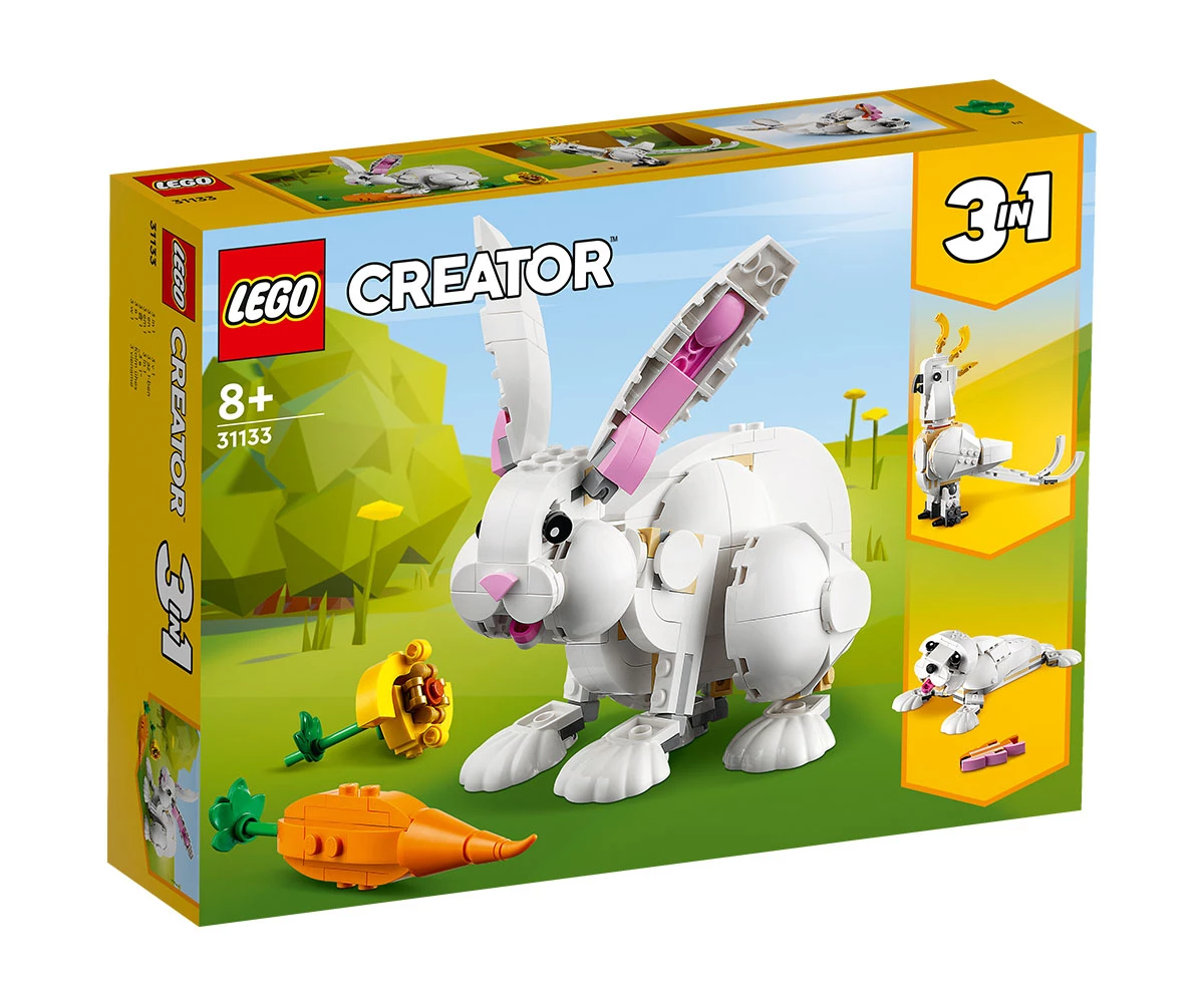 LEGO Бял заек 3в1 Creator 31133
