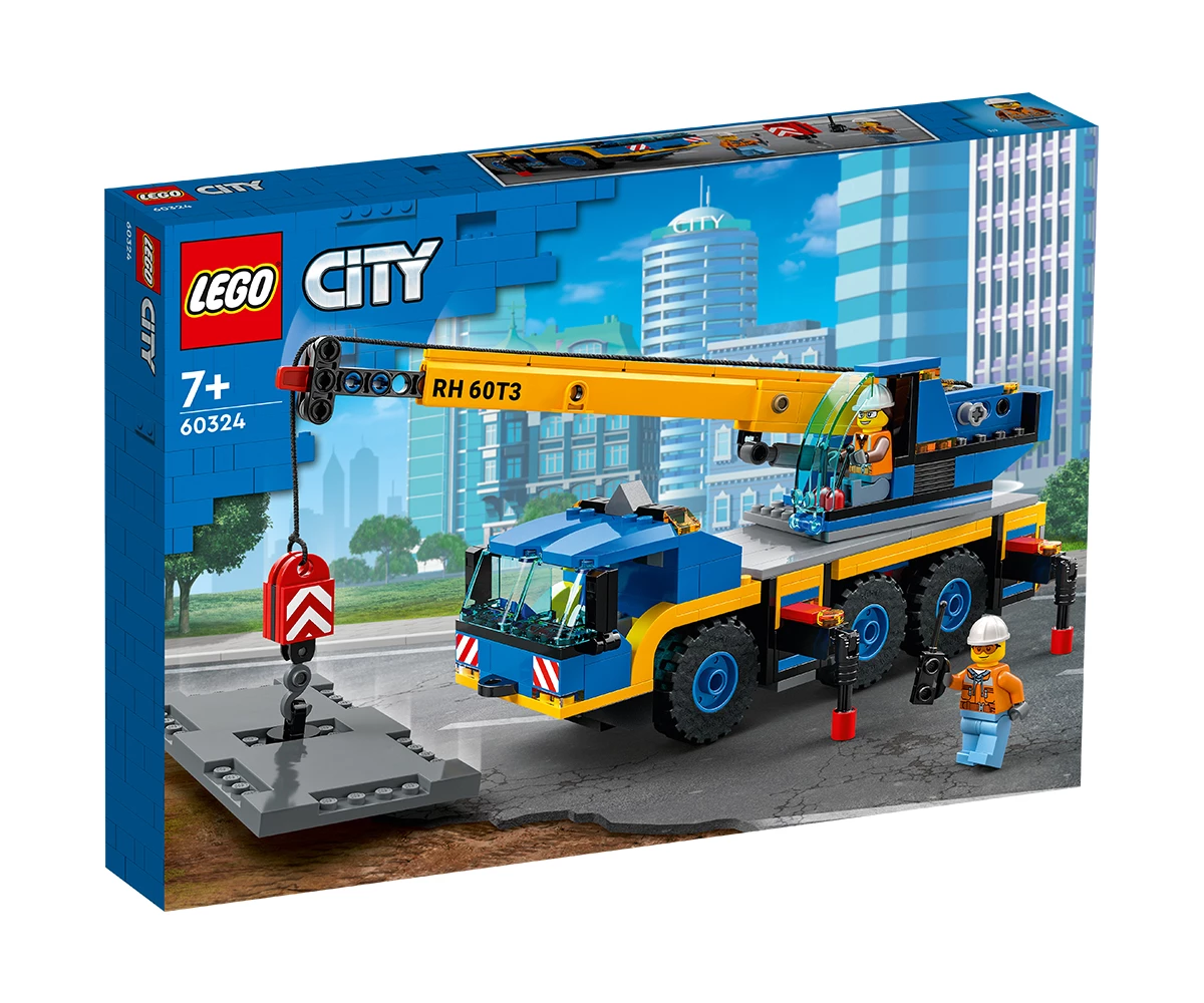 LEGO Подвижен кран City Great Vehicles 60324
