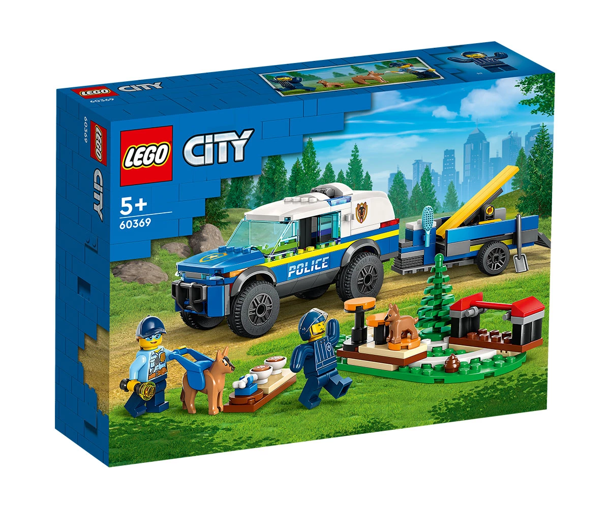 LEGO Мобилна школа за полицейски кучета City Police 60369