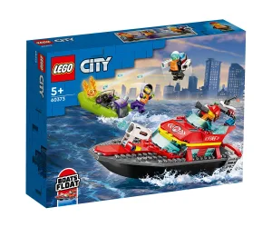 LEGO Пожарникарска спасителна лодка City Fire 60373