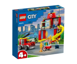 LEGO Пожарна команда и пожарникарски камион City Fire 60375 -