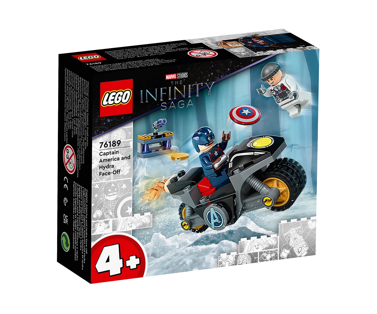 LEGO Схватка между Captain America и Hydra Marvel Super Heroes 76189