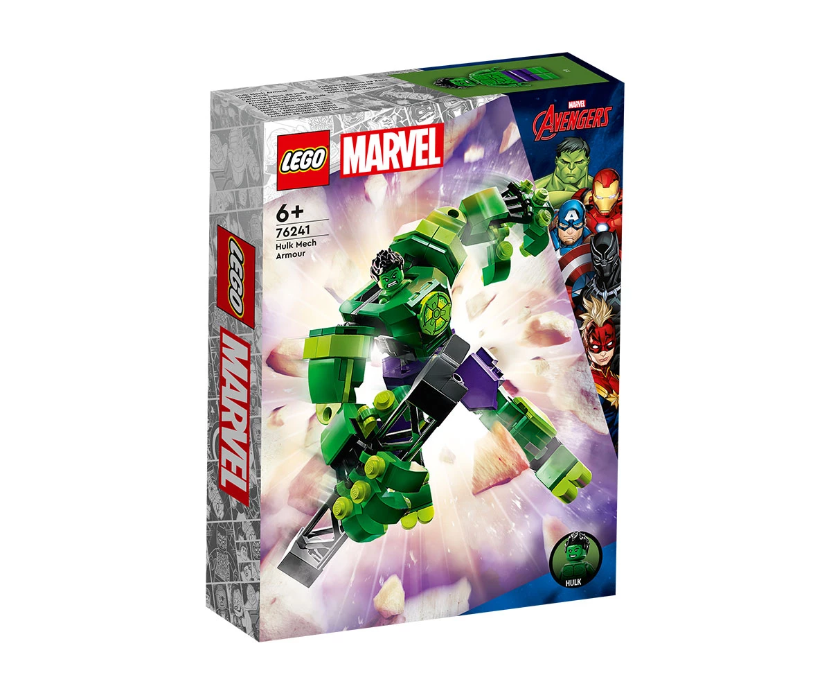 LEGO Роботска броня на Хълк Marvel Super Heroes 76241