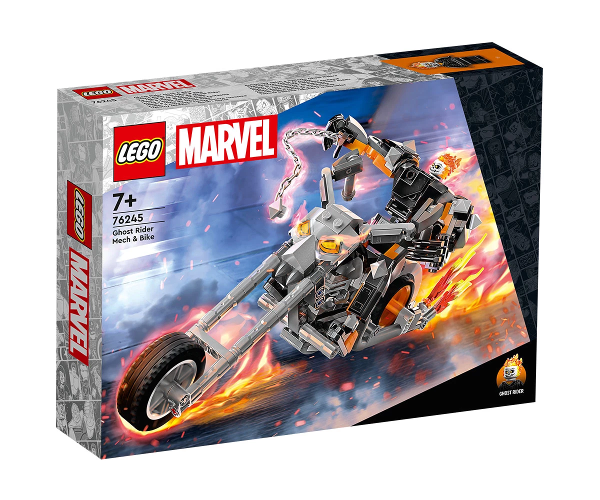 LEGO Робот и мотоциклет на Призрачния ездач Marvel Super Heroes 76245
