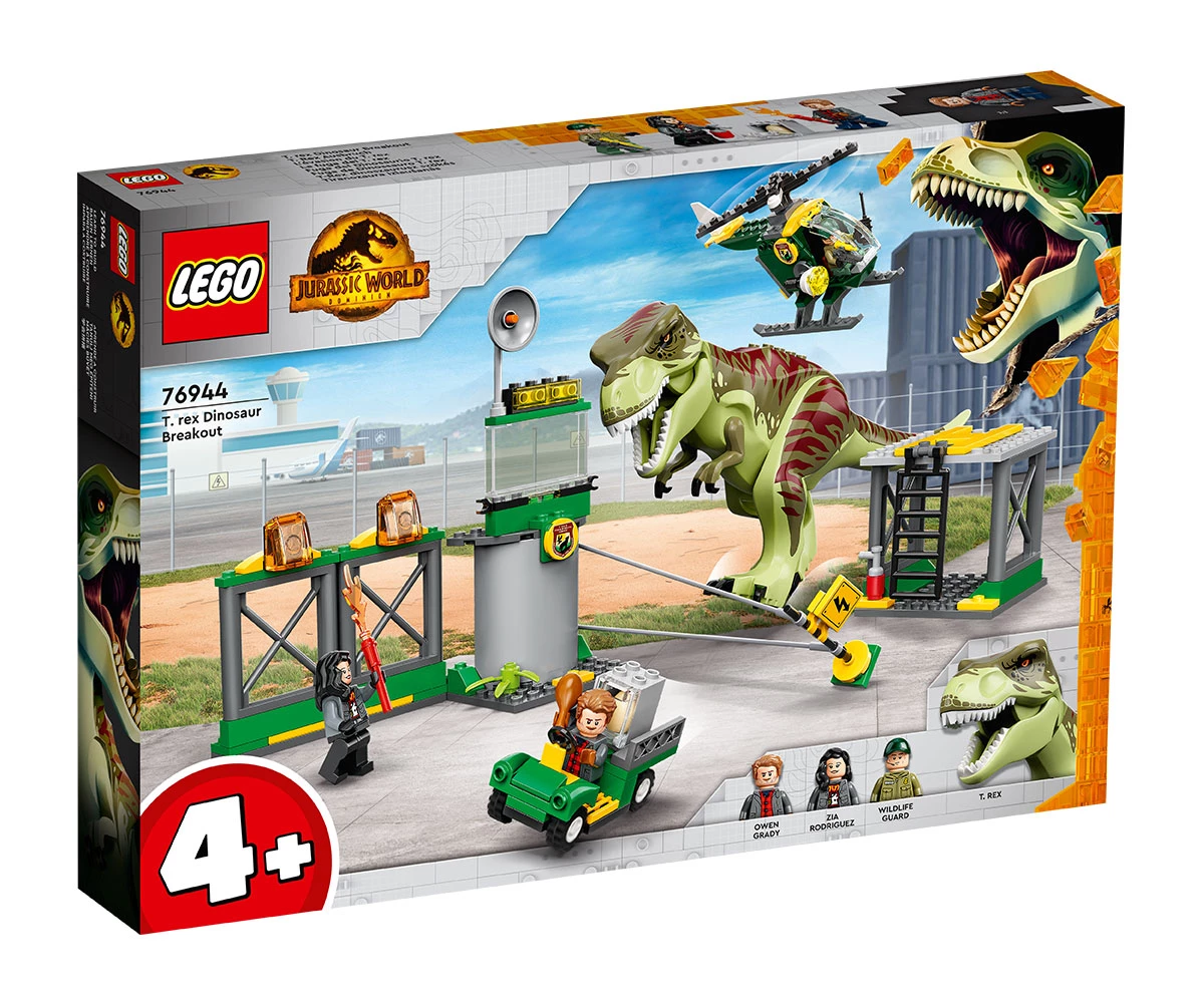 Бягство на тиранозавър рекс LEGO® Jurassic World 76944