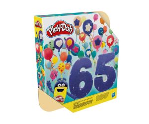 Play Doh Празничен комплект 65 кенчета различни цветове