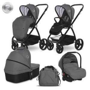 Комбинирана Количка GLACIER GREY INFINITY 3в1 до 22кг