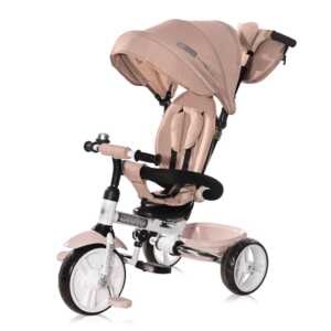 Детска Триколка Moovo бежова с въздушни гуми