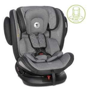 Светлосиво Столче за кола AVIATOR ISOFIX 0-36