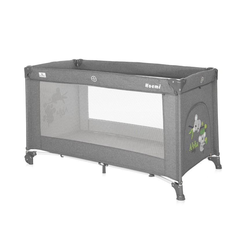 Детска кошара тъмносива Noemi на 1 ниво