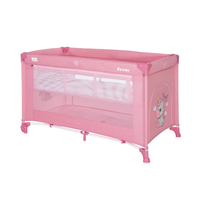 Детска кошара розова NoemiPlus на две нива