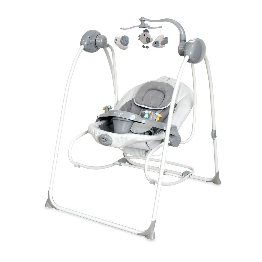 Бебешка люлка Tango сива