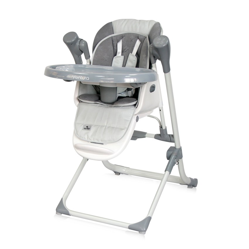 Столче за хранене Сиво 2в1 VENTURA COOL GREY STARS