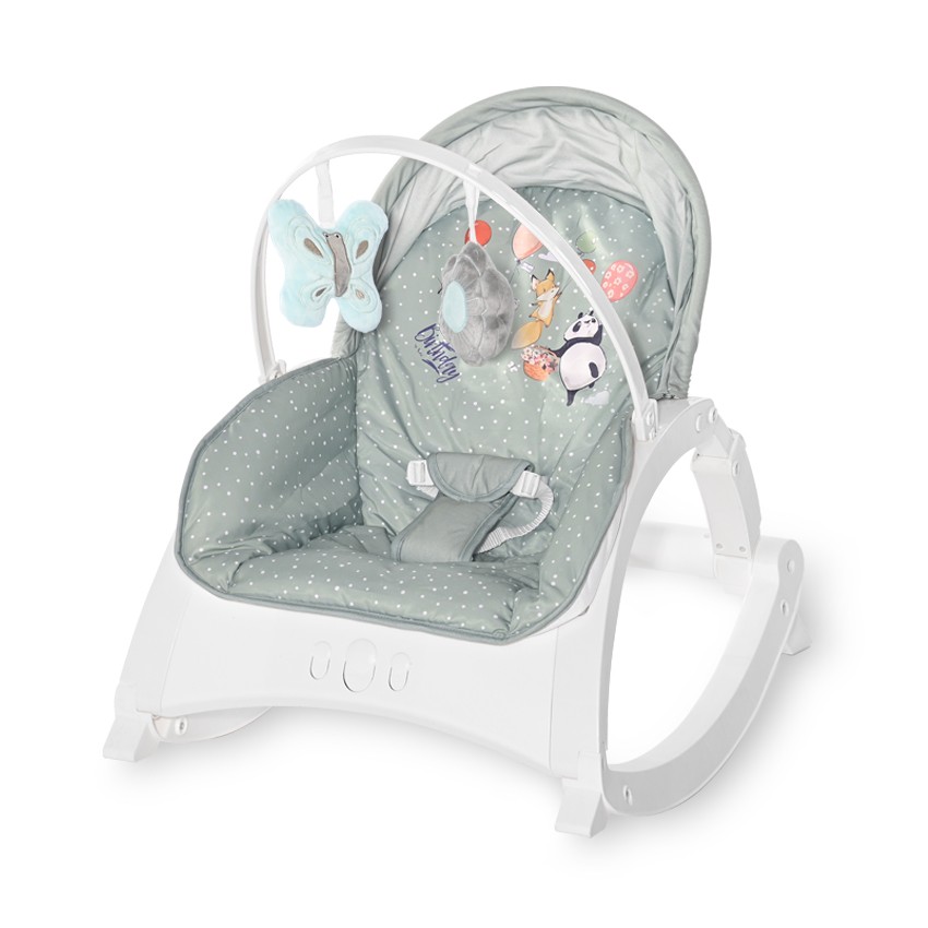 Бебешки шезлонг ENJOY зелен