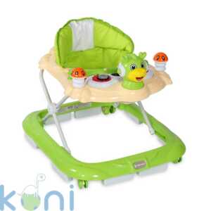 Бебешка проходилка Бамби зелена с евробаза