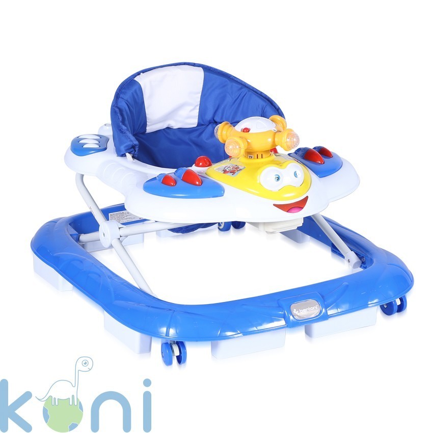 Бебешка проходилка Хеликоптер синя с евробаза