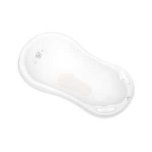 Вана 84см BEAR WHITE нехлъзгаща с оттичане