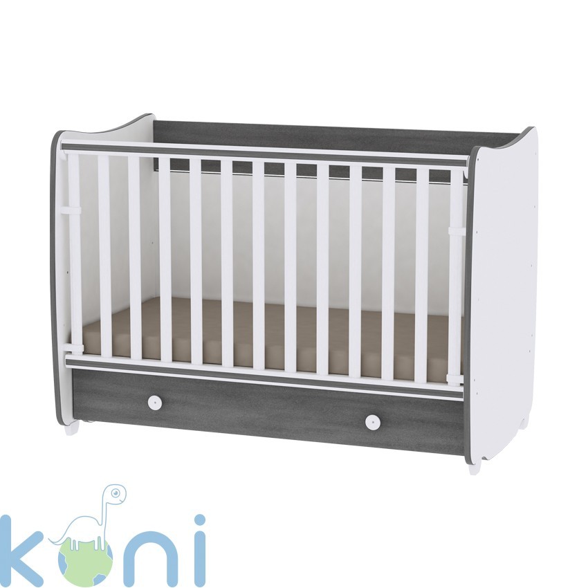 Легло Dream бяло и сиво NEW Lorelli 70/140