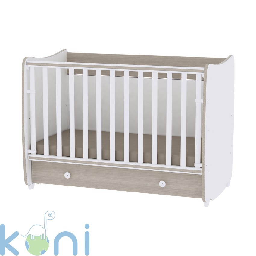 Легло Dream бяло и кехлибар NEW Lorelli 70/140