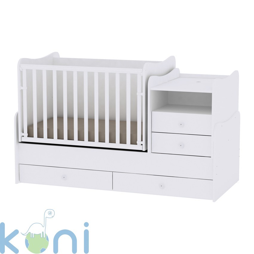 Детско Легло COMBO БЯЛО 172/72