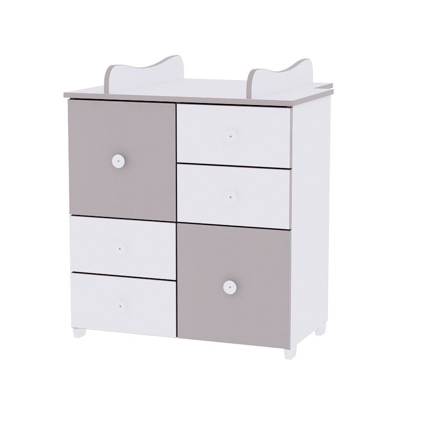 Шкаф Бяло и String NEW за Детски и бебешки дрехи