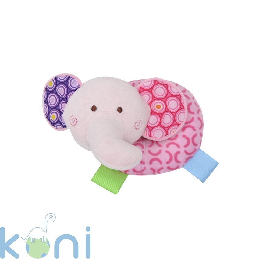 ДРЪНКАЛКА DONUT LORELLI TOYS СЛОНЧЕ РОЗОВО