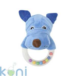 ДРЪНКАЛКА КРЪГ LORELLI TOYS КУЧЕ СИНЬО