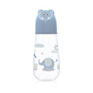 ШИШЕ 125МЛ MOONLIGHT BLUE ANIMALS С РЕЛЕФНА КАРТИНКА