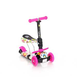 Тротинетка SMART PINK FLOWERS