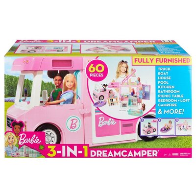 BARBIE VEHICLES Кемпер мечта игрален комплект GHL93