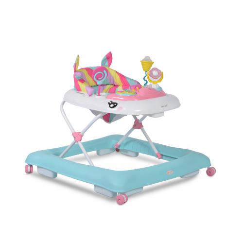 Бебешка Проходилка Unicorn розова