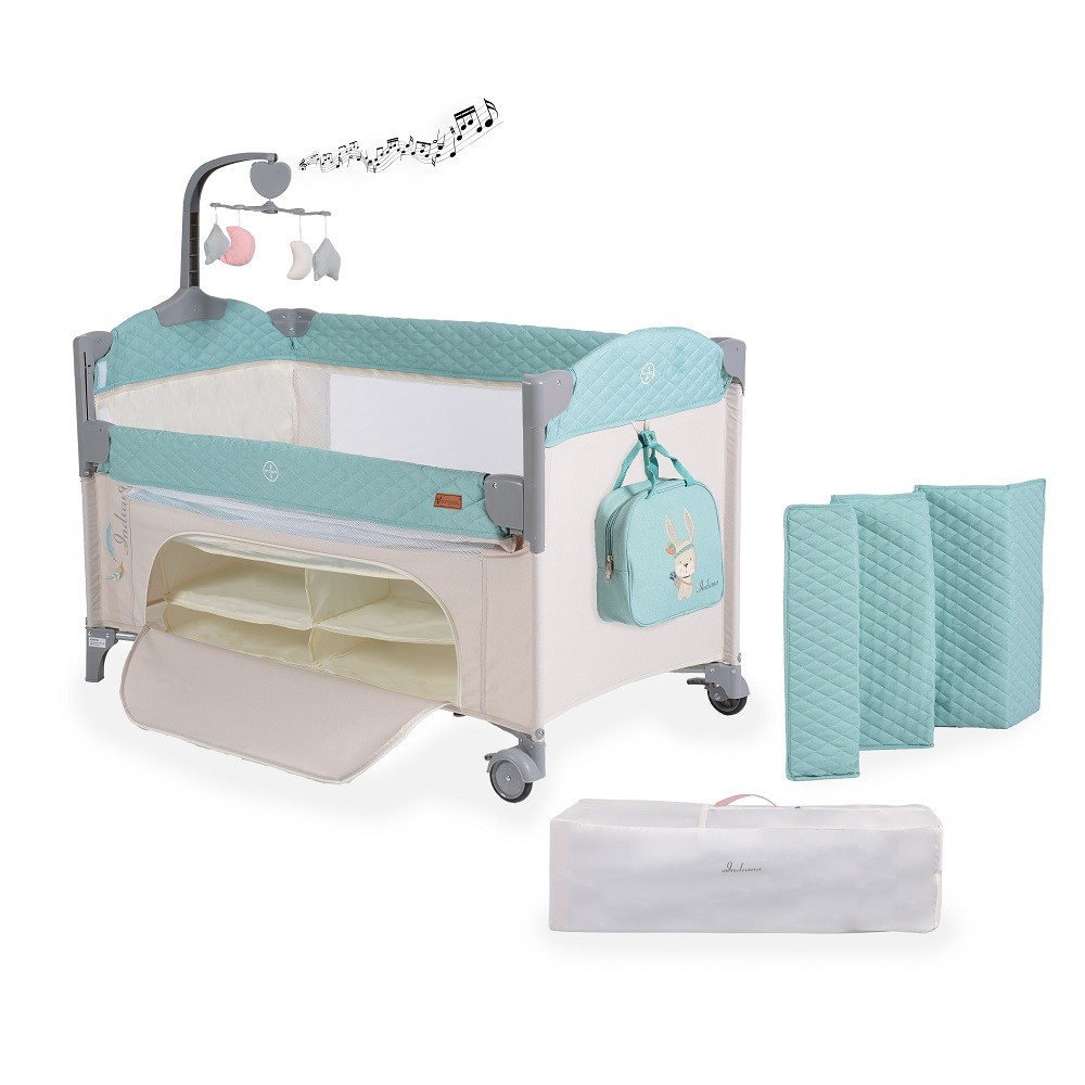 Детска кошара Indiana зелена