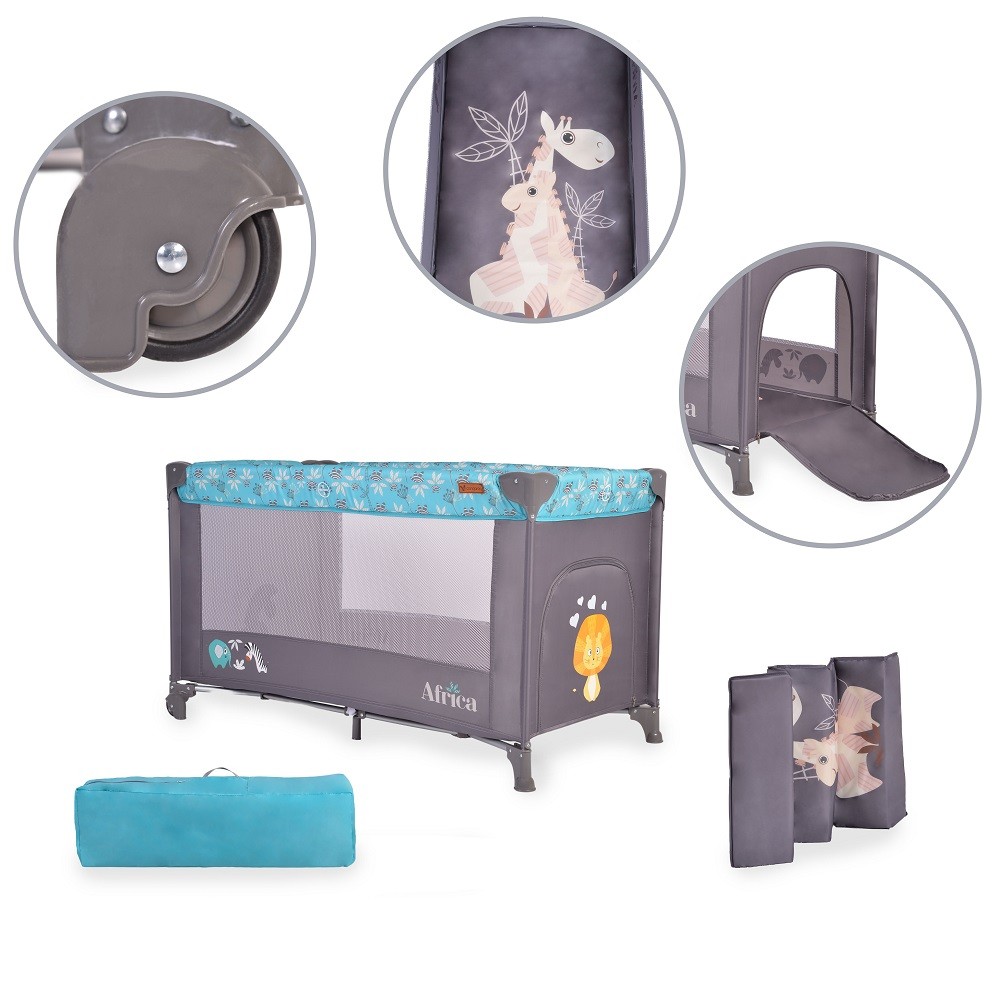 Детска кошара Africa синя