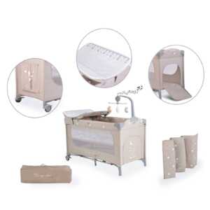 Детска кошара бежова Once upon a time 3