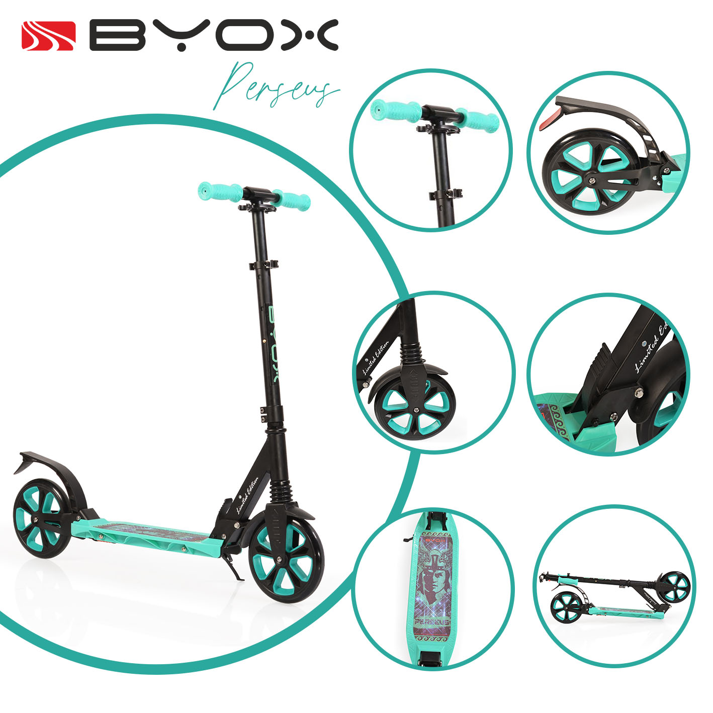 Детска тротинетка Byox Perseus