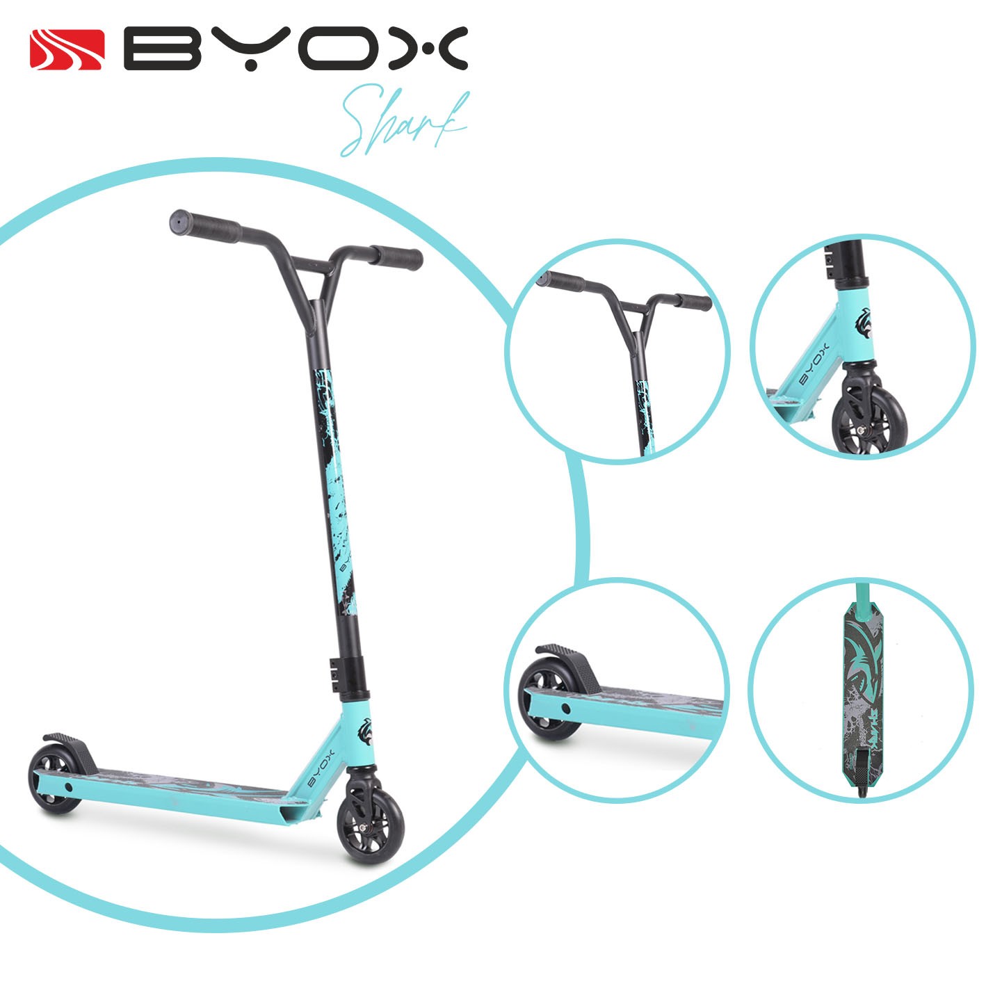 Тротинетка за трикове Shark