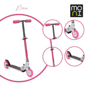 Детска тротинетка NEON РОЗОВА