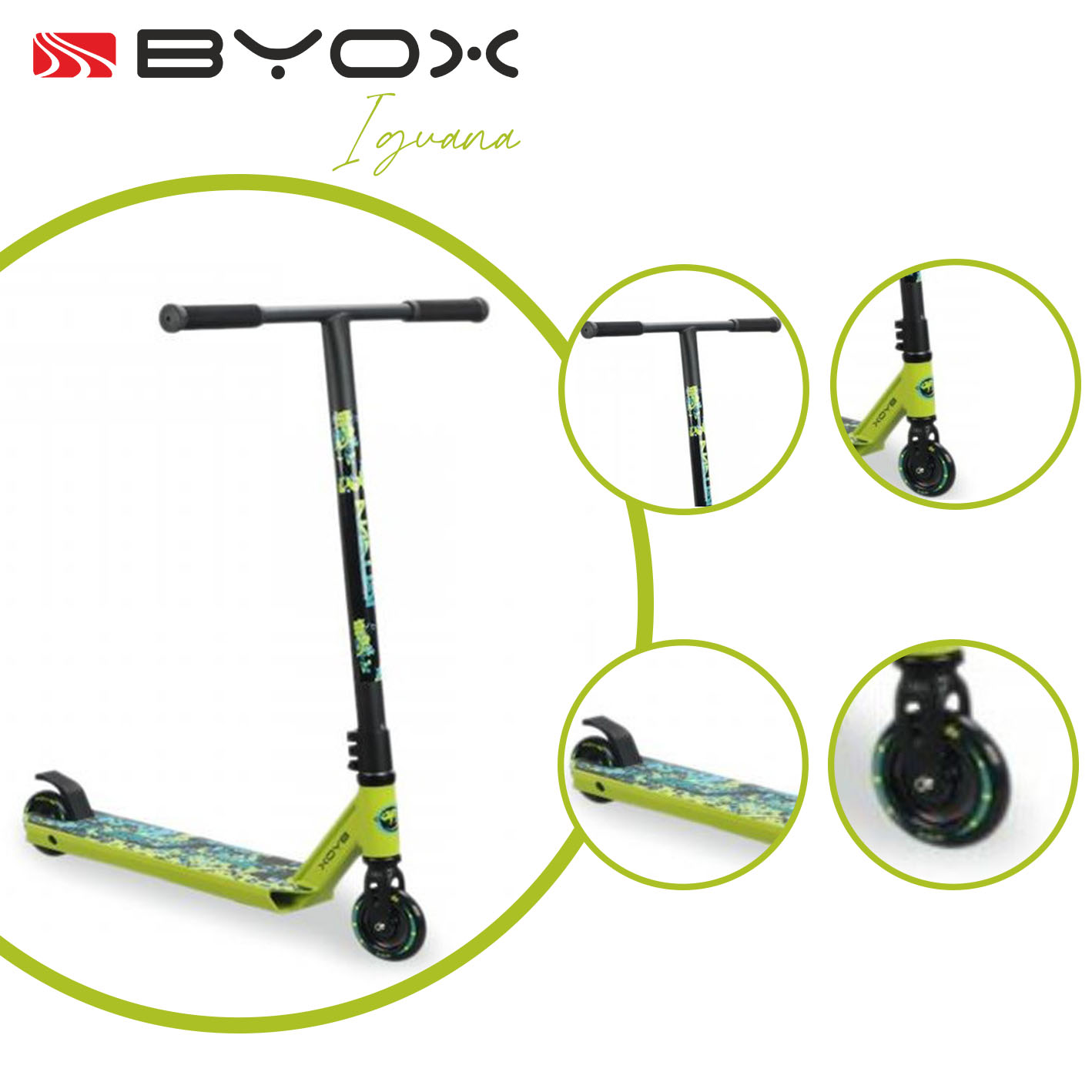 Тротинетка за трикове IGUANA