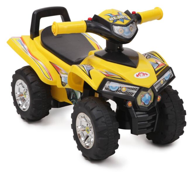 Детско ATV за бутане жълто 551