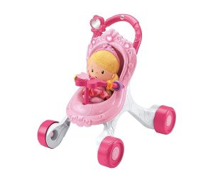 Музикална проходилка количка за кукли Fisher Price