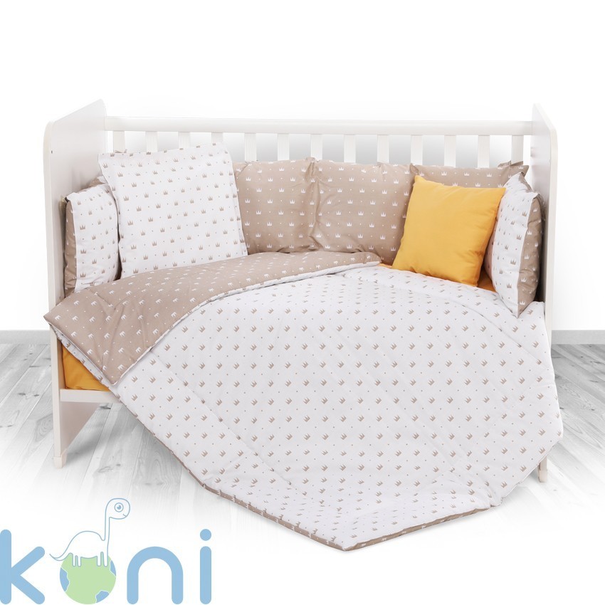 Спален сет ранфорс корони лате 5ч.гол.обик.