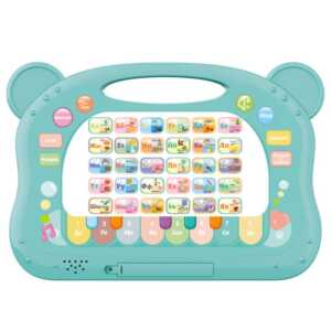 Малки гении 2в1 Зелен образователен таблет и дъска за рисуване 2203K0136-G