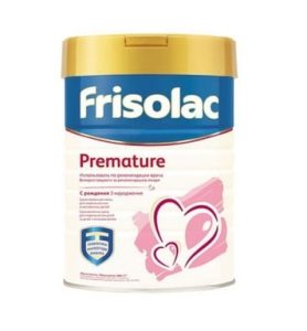 Диетично мляко за недоносени бебета Frisolac Premature 400g