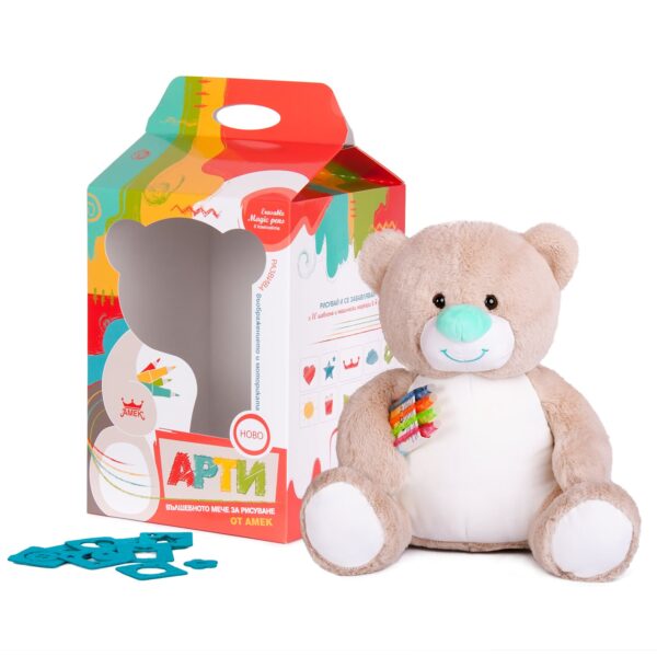 ПЛЮШЕНО МЕЧЕ ЗА РИСУВАНЕ АРТИ 2ЦВ 090120