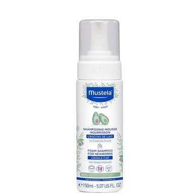 Шампоан пяна за новородени 150мл Mustela