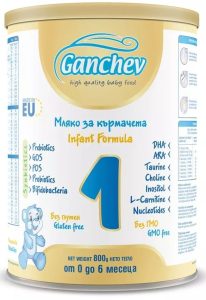 МЛЯКО 1 Ганчев СИНБИОТИК 800ГР НОВО