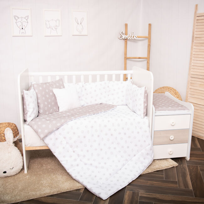 Сет Тренд листа сивобежово за легло РАНФОРС